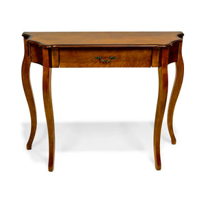 Curved Console Table - Cherry Finish by All Things Cedar Storage Benches