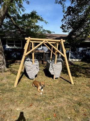 Double Glider Canopy, Kit, Cover and Fabric Only