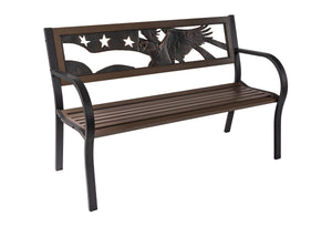 Tube Steel Eagle Bench - The Charming Bench Company