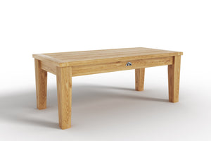 Eliane Rectangular Teak Outdoor Coffee Table Outdoor Table