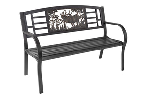Elk Steel Bench - The Charming Bench Company