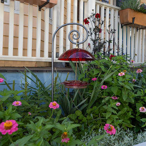Fiddlehead Poles, pack of 2 by Achla Designs O-Hook Railing Pole