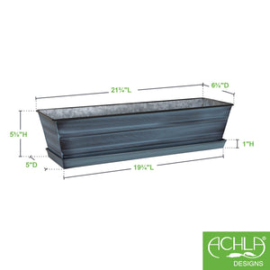 Flower Box Tray by Achla Designs Flower Box Brackets