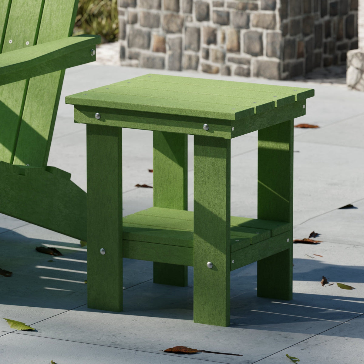 Freedom Modern Adirondack Chair &amp; Freedom Side Table outdoor furniture