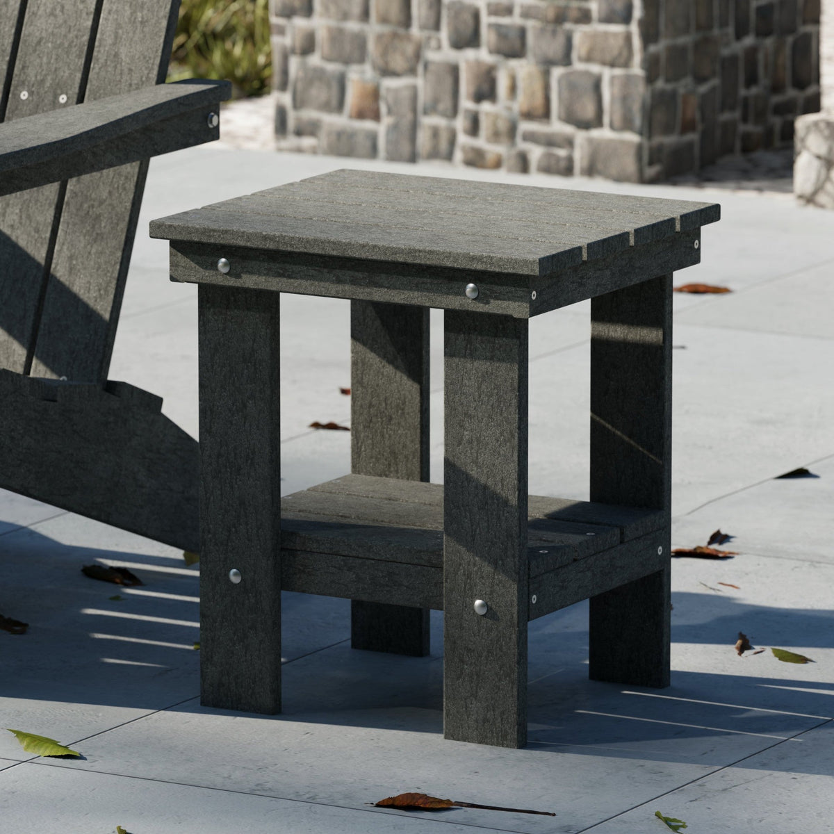Freedom Modern Adirondack Chair &amp; Freedom Side Table outdoor furniture