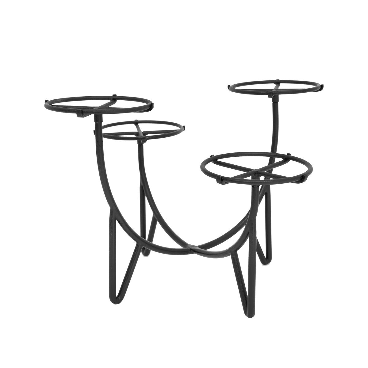 outdoor single pot plant stand Achla Designs Frida Plant Stand IV