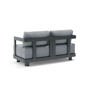 Granada Deep Seating Aluminum Loveseat Susan