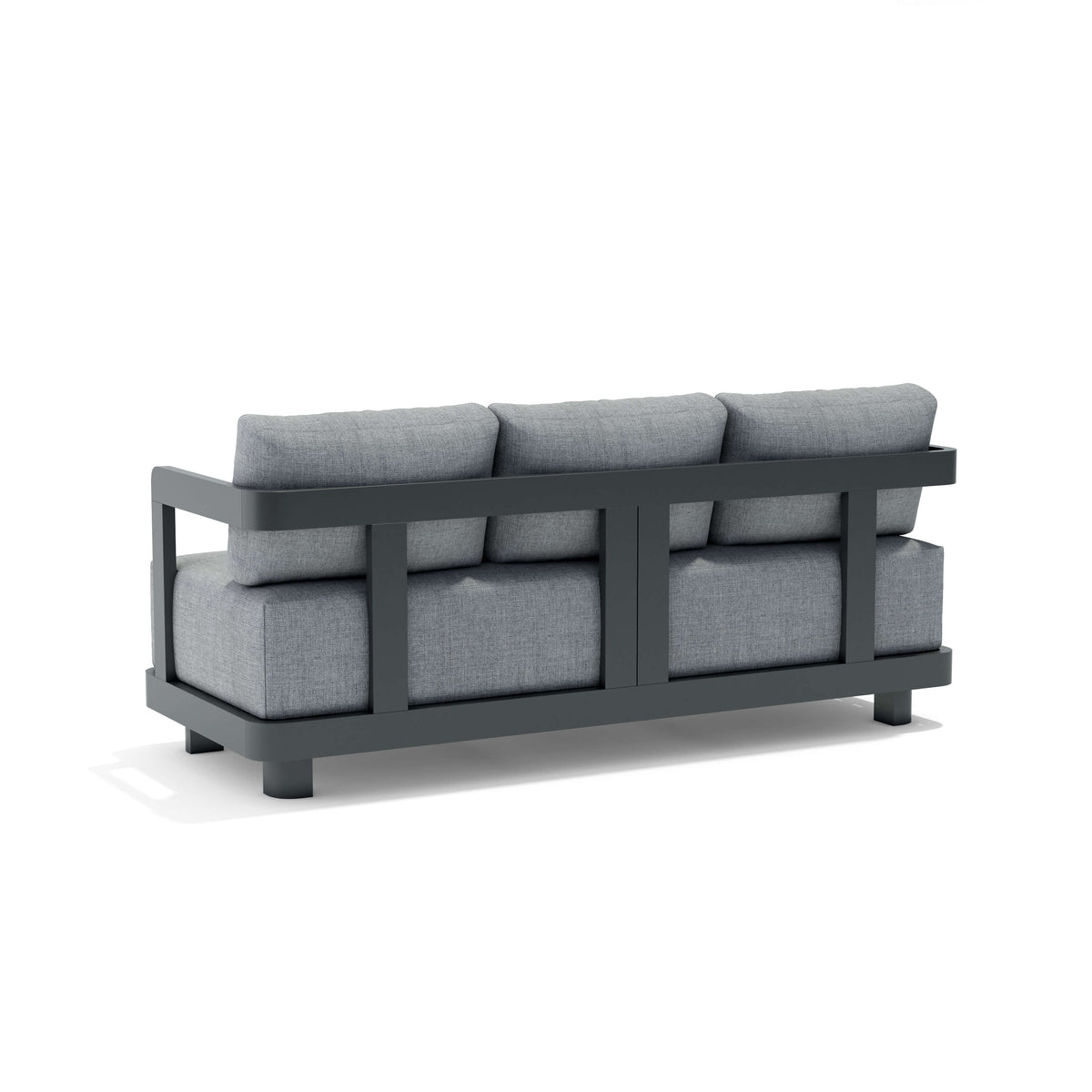 Granada Deep Seating Aluminum Sofa Susan