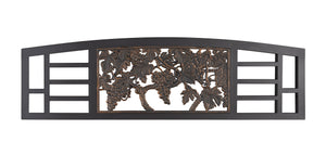 Grapes Steel Bench - The Charming Bench Company