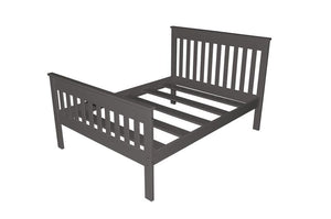 Harmony Bed - Twin, TwinXL, Full and Queez Size Beds Full / Graphite Paint