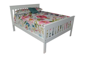 Harmony Bed - Twin, TwinXL, Full and Queez Size Beds Queen / White Paint