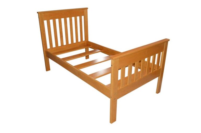 Harmony Bed - Twin, TwinXL, Full and Queez Size Beds Twin / Honey