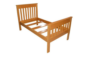 Harmony Bed - Twin, TwinXL, Full and Queez Size Beds Twin / Honey