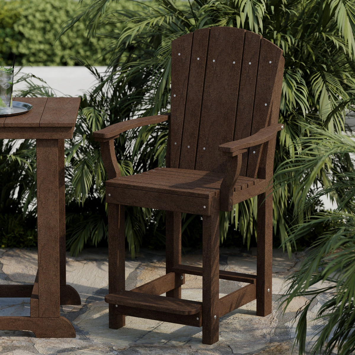 Heritage 3-Piece Patio Counter Set Patio Set