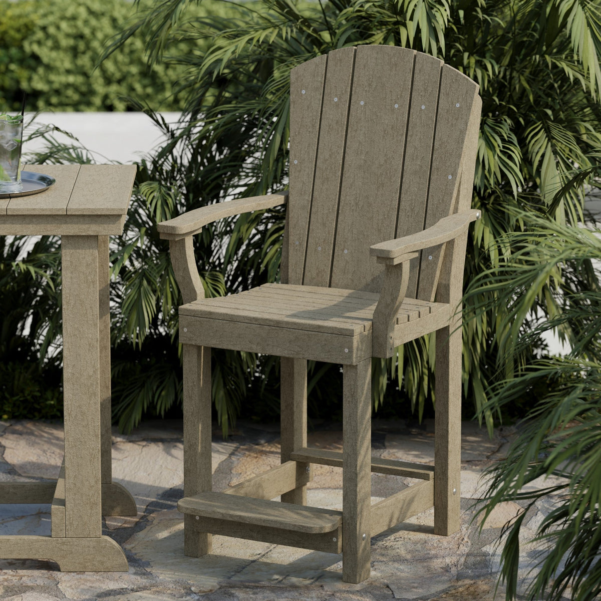 Heritage 3-Piece Patio Counter Set Patio Set