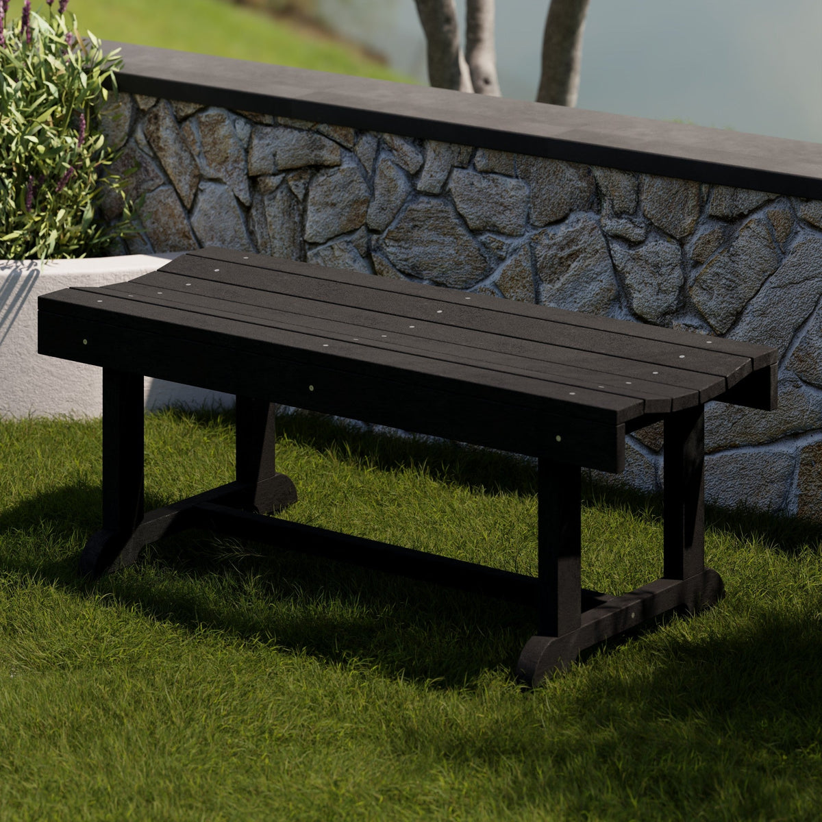 Heritage 42" and 68" Patio Benches Outdoor Bench