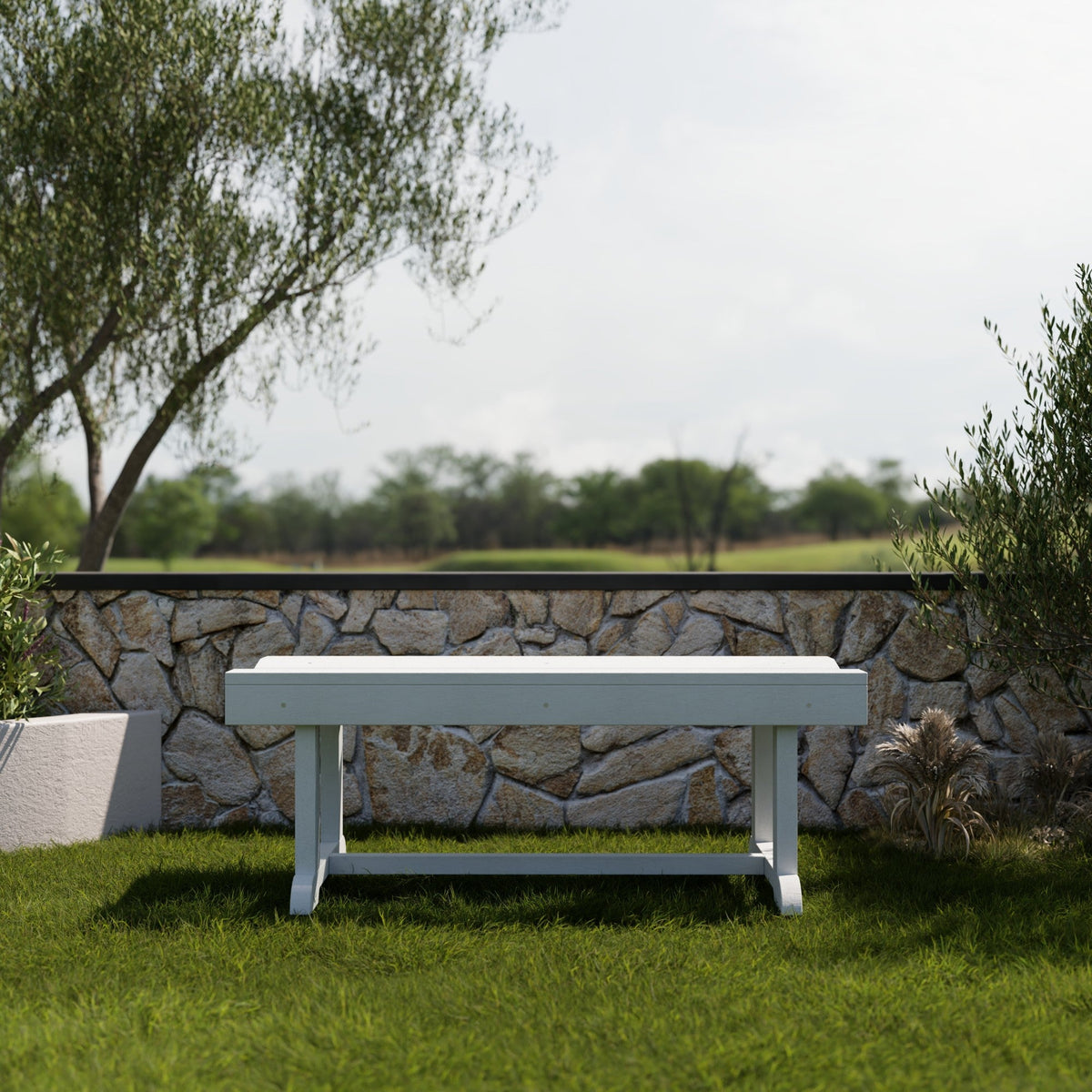 Heritage 42" and 68" Patio Benches Outdoor Bench