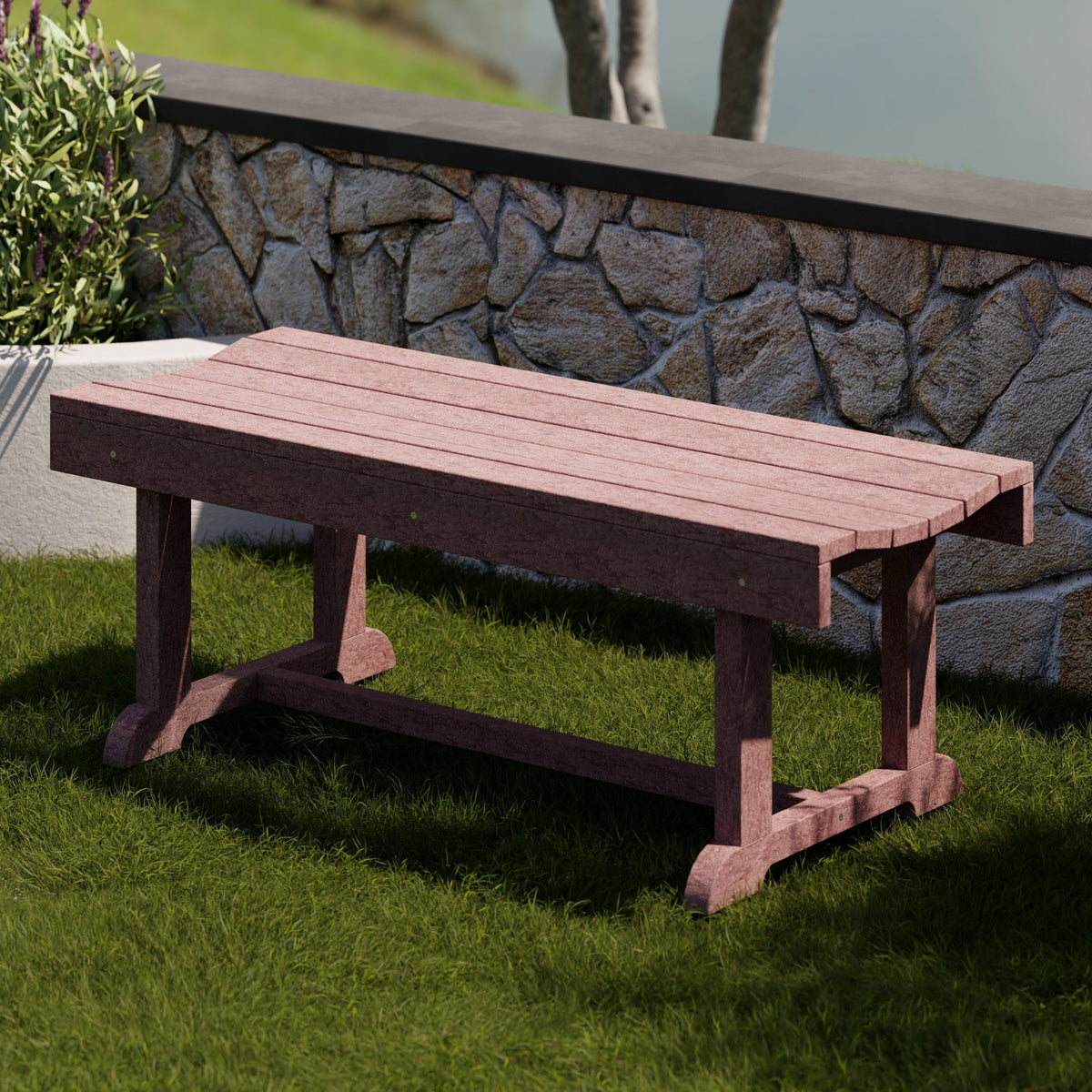 Heritage 42" and 68" Patio Benches Outdoor Bench