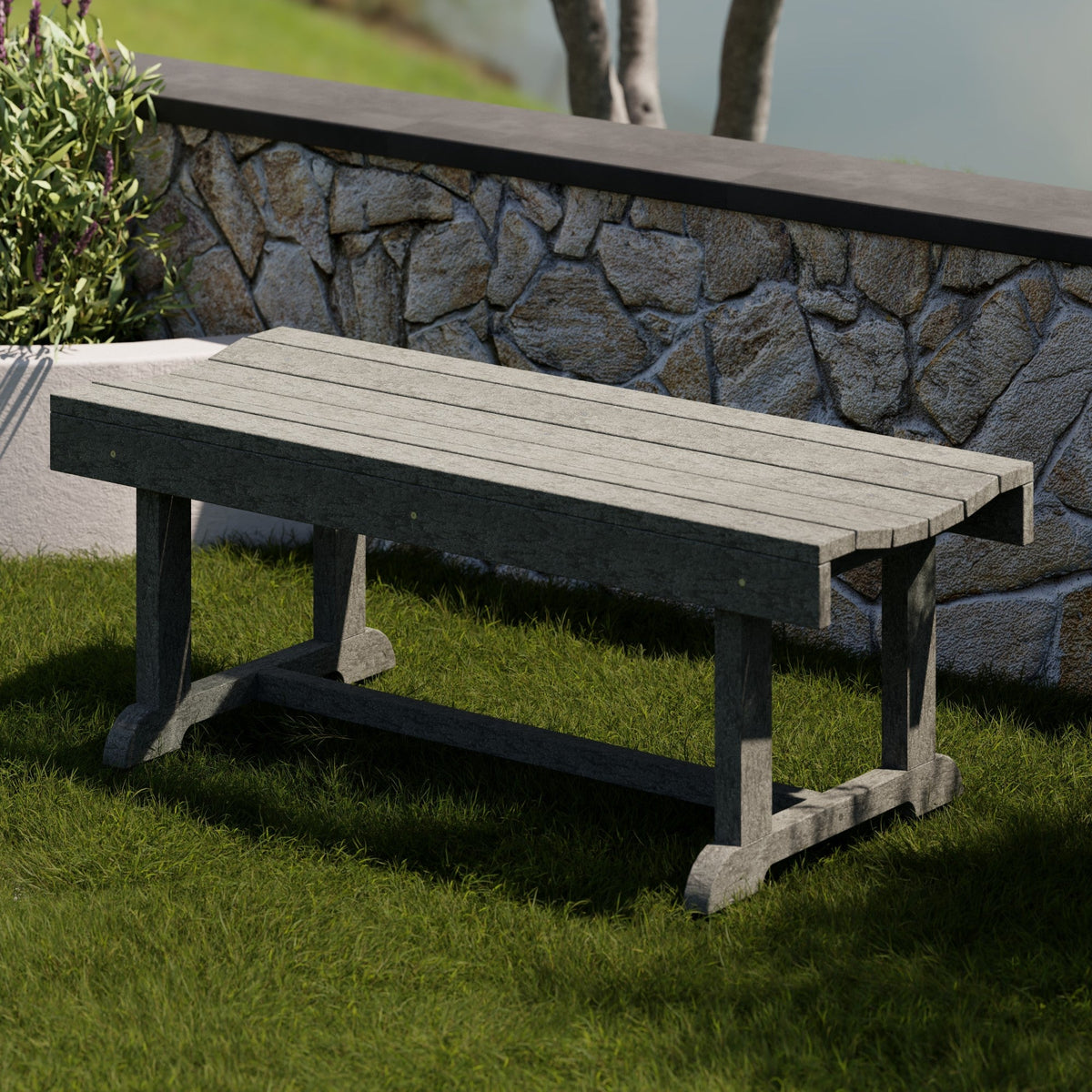 Heritage 42" and 68" Patio Benches Outdoor Bench