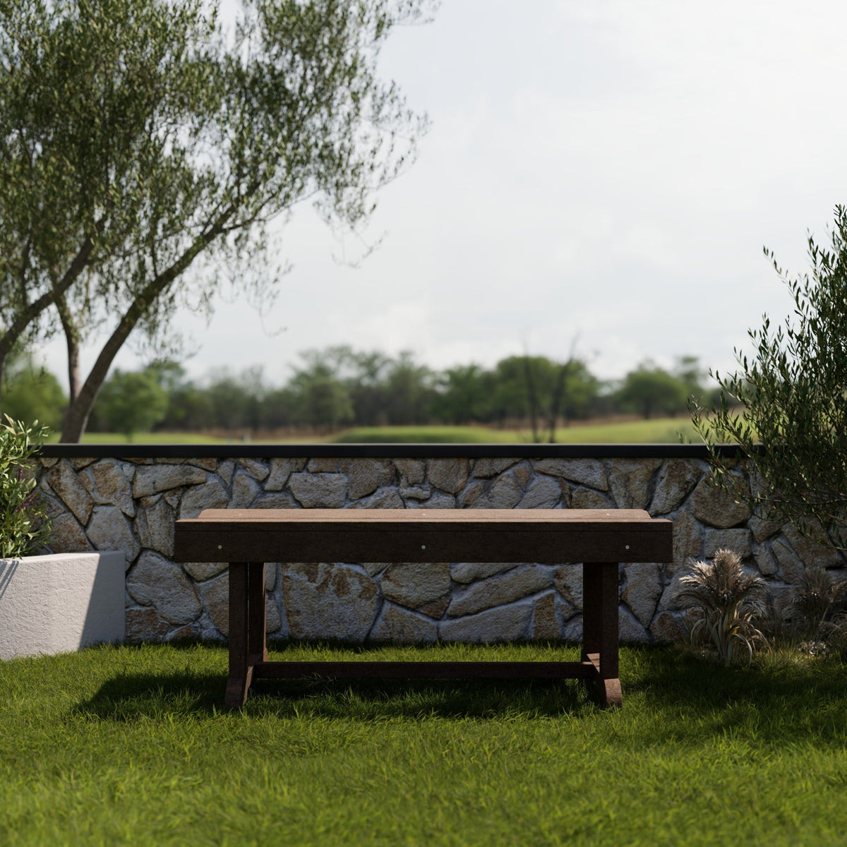 Heritage 42" and 68" Patio Benches Outdoor Bench