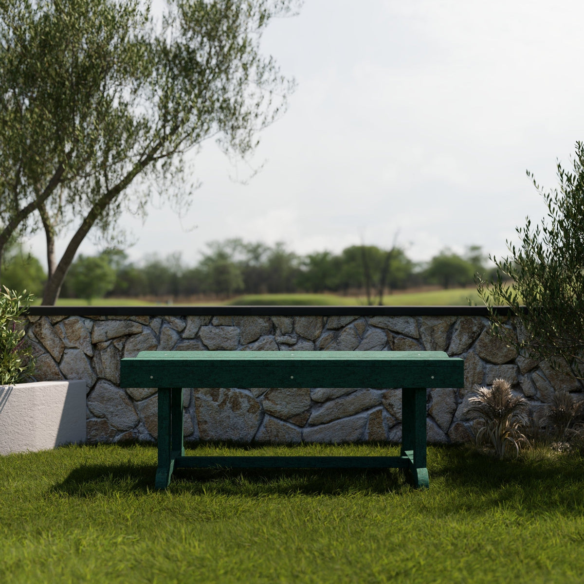 Heritage 42" and 68" Patio Benches Outdoor Bench