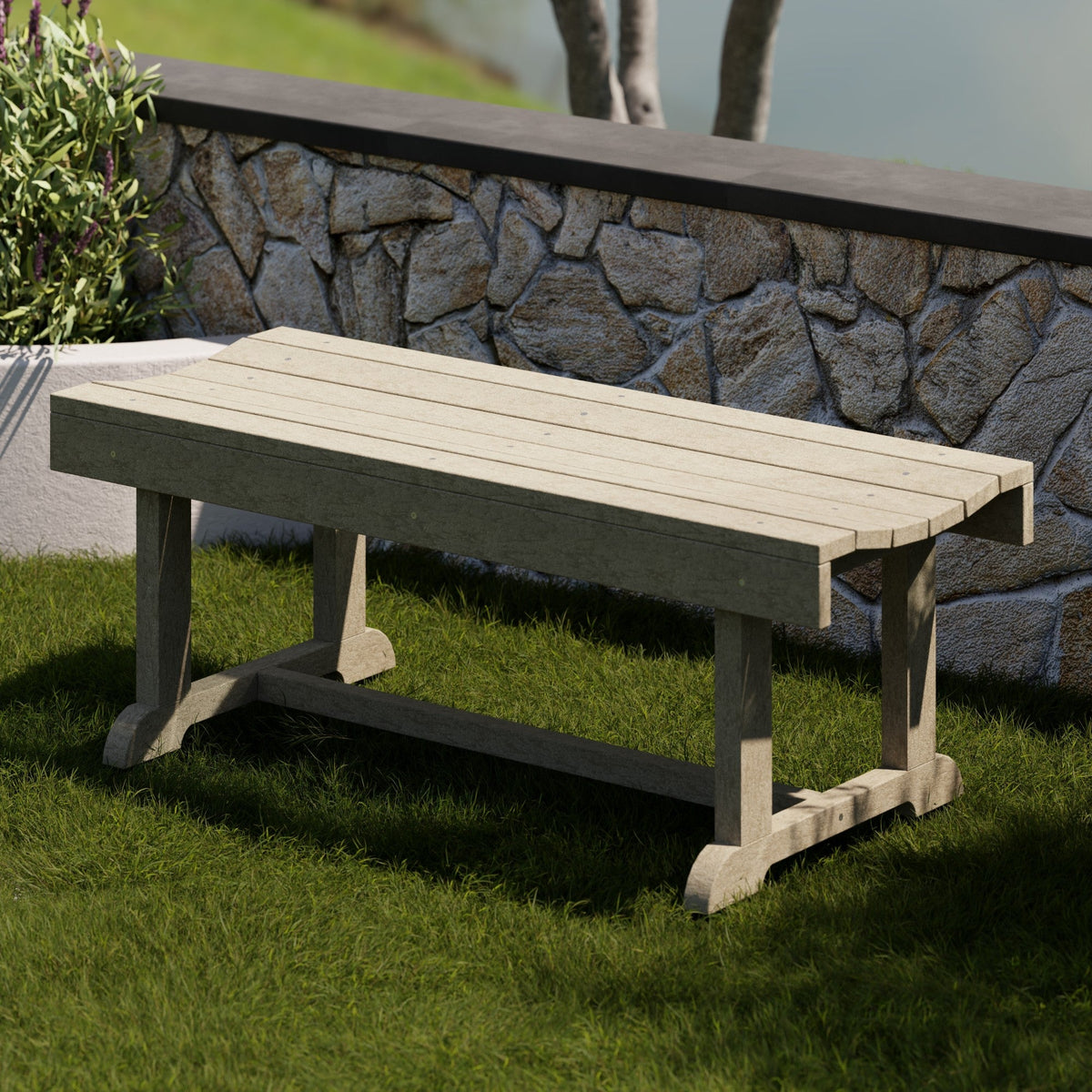 Heritage 42" and 68" Patio Benches Outdoor Bench