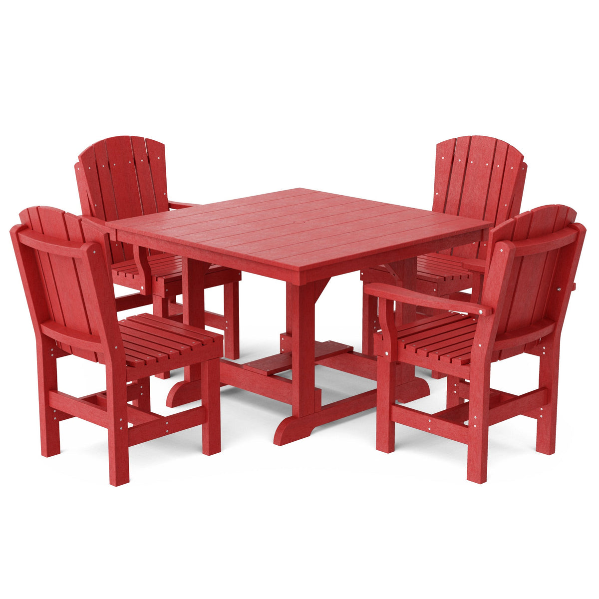 Heritage 5-Piece 44"x44" Dining Set Dining Set
