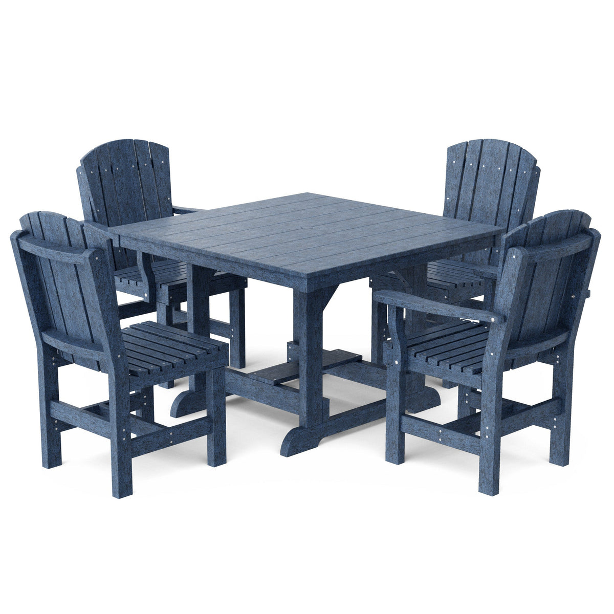 Heritage 5-Piece 44"x44" Dining Set Dining Set