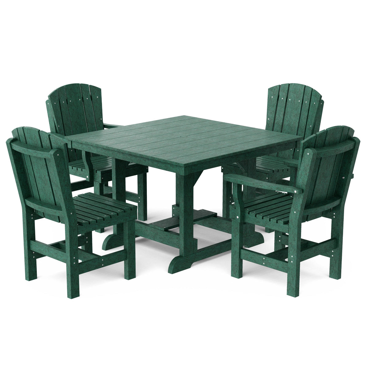 Heritage 5-Piece 44"x44" Dining Set Dining Set