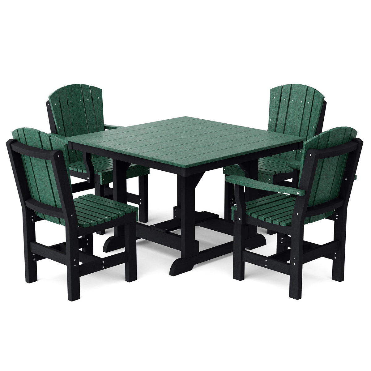Heritage 5-Piece 44"x44" Dining Set Dining Set