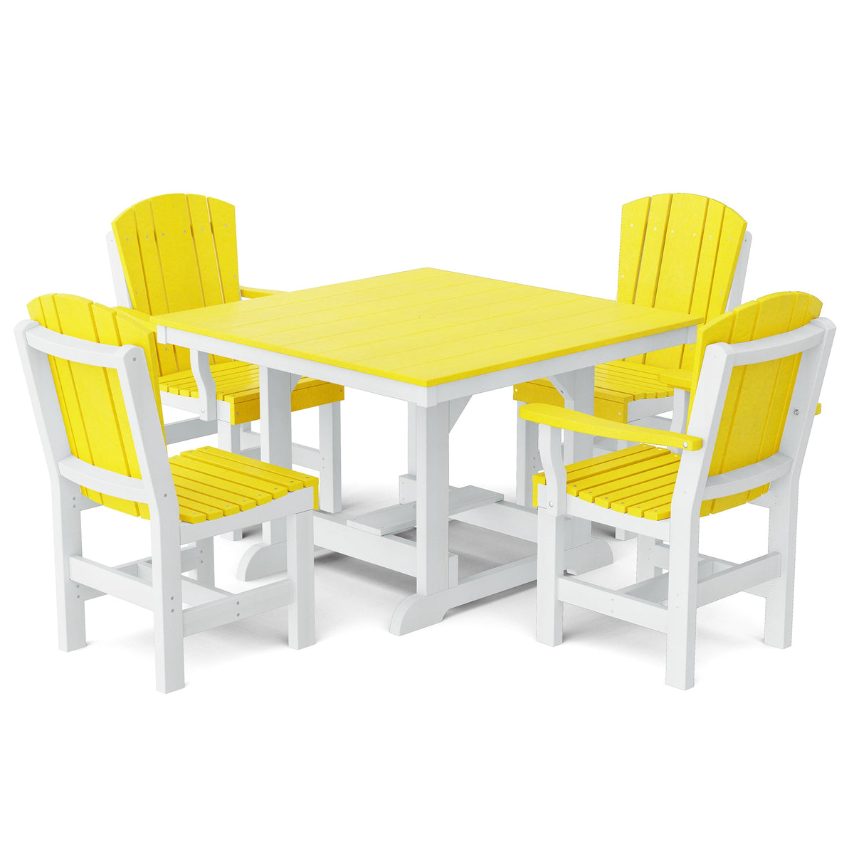 Heritage 5-Piece 44"x44" Dining Set Dining Set