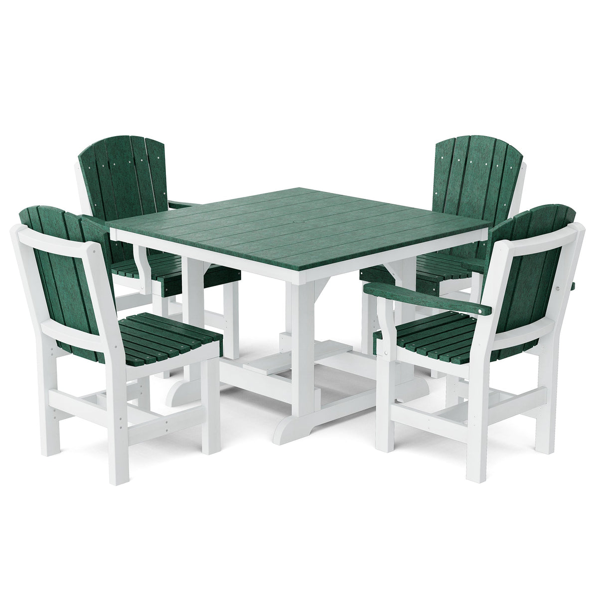 Heritage 5-Piece 44"x44" Dining Set Dining Set