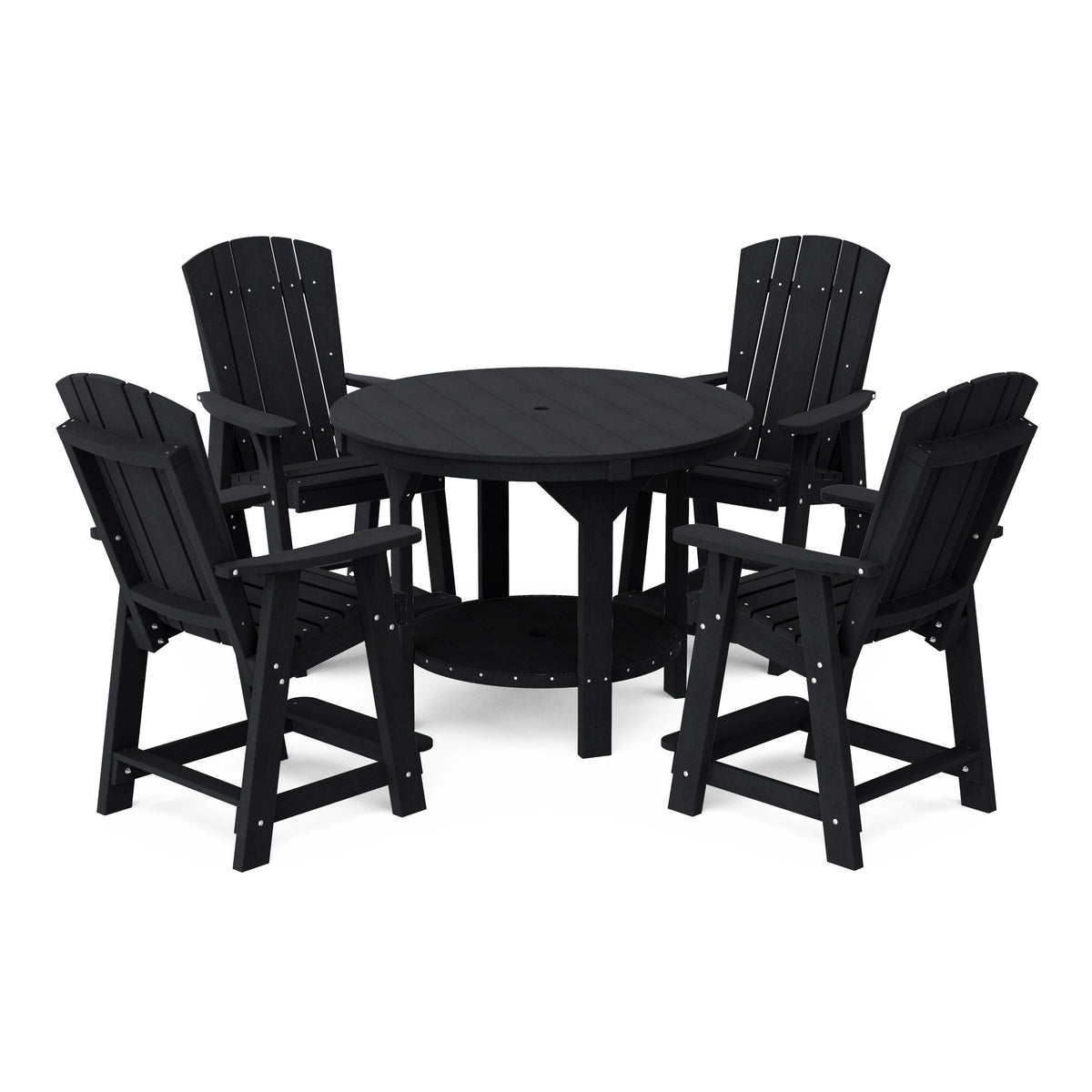 Heritage 5-Piece 48" Pub Counter Set Dining Set