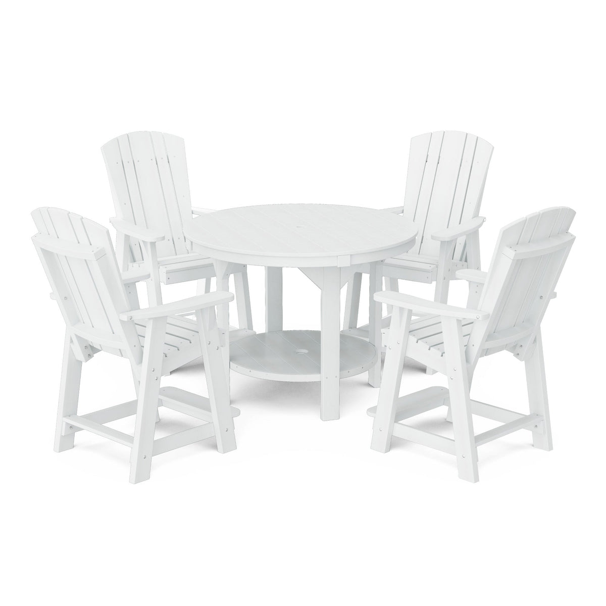 Heritage 5-Piece 48" Pub Counter Set Dining Set