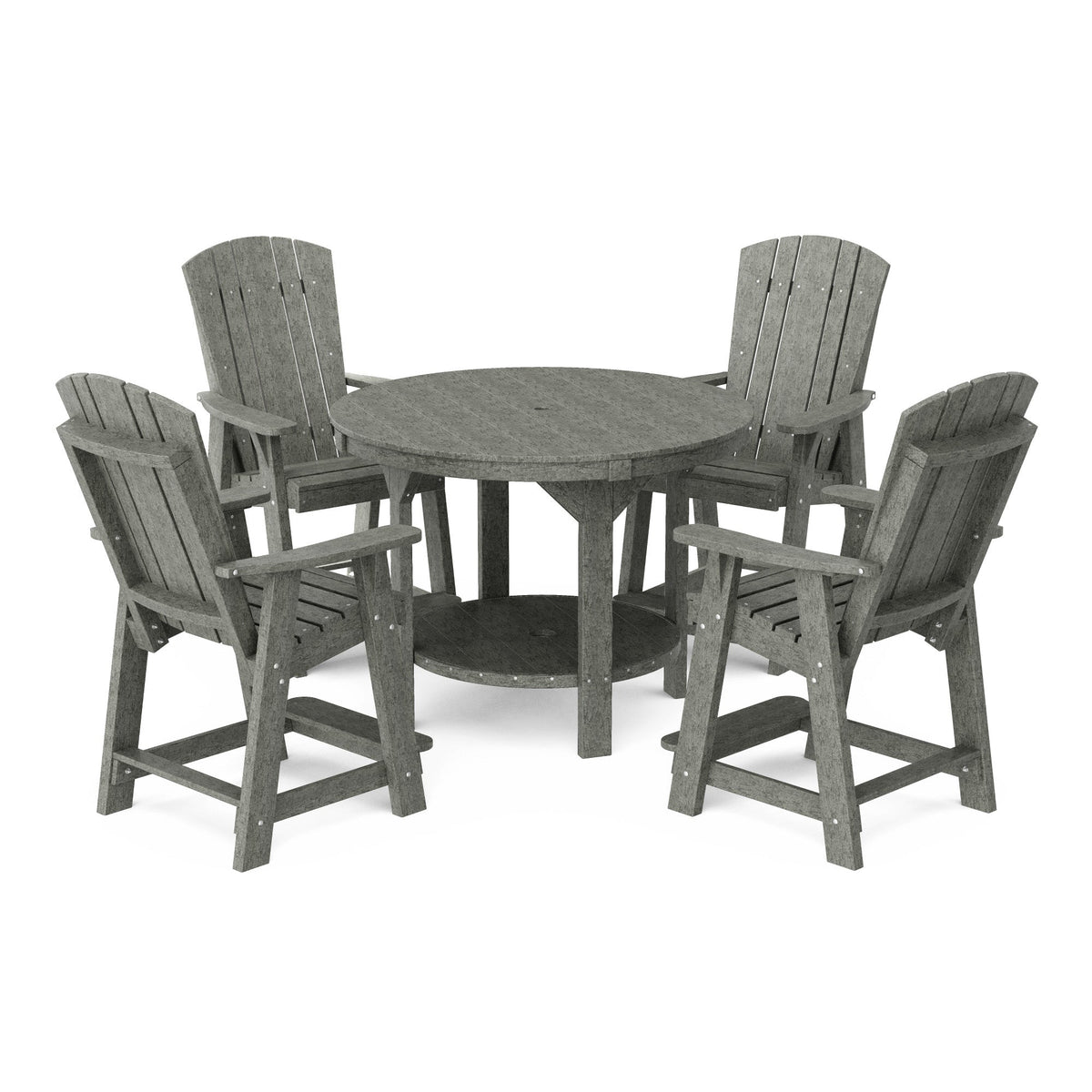 Heritage 5-Piece 48" Pub Counter Set Dining Set