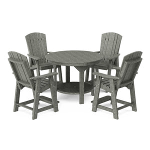 Heritage 5-Piece 48" Pub Counter Set Dining Set