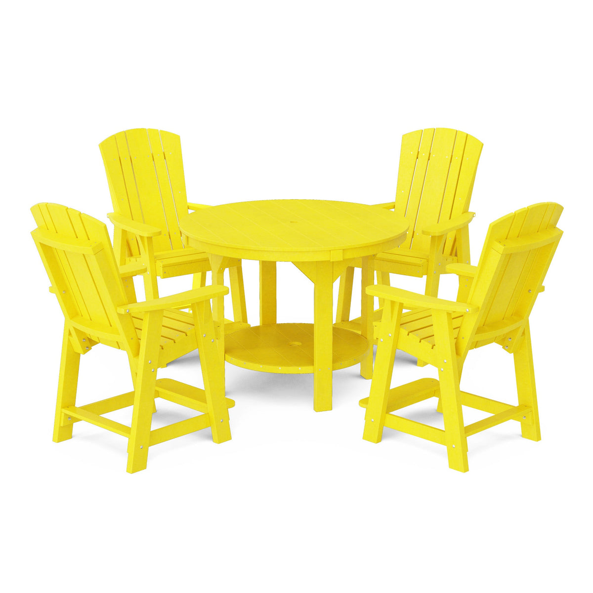 Heritage 5-Piece 48" Pub Counter Set Dining Set