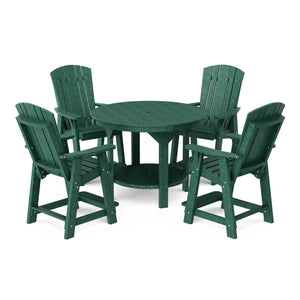 Heritage 5-Piece 48" Pub Counter Set Dining Set