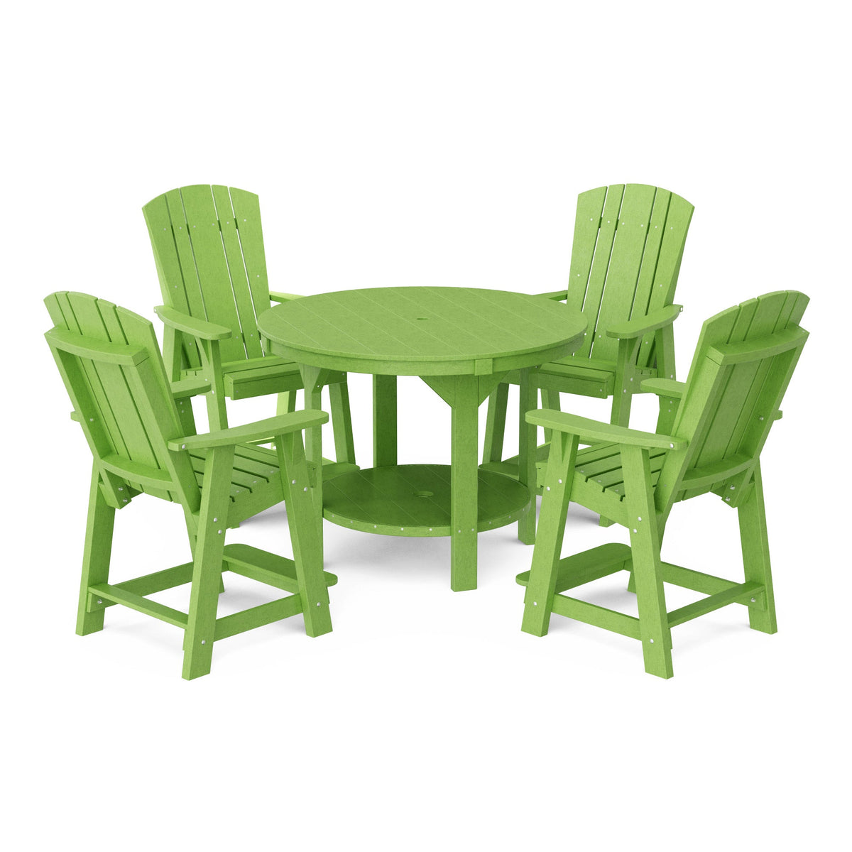 Heritage 5-Piece 48" Pub Counter Set Dining Set