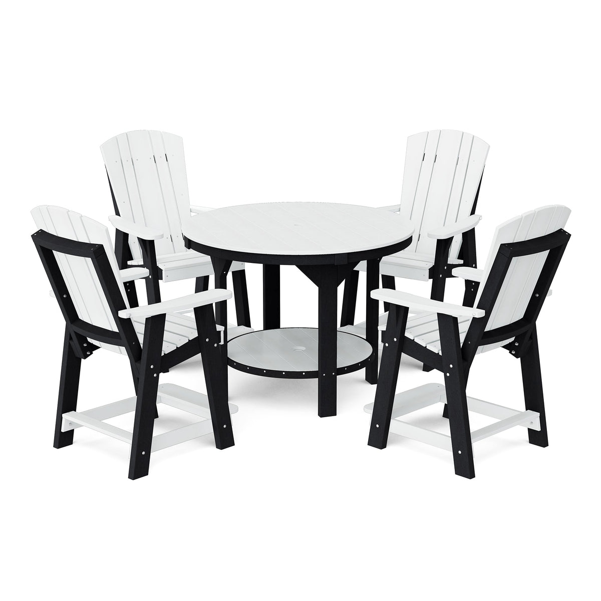 Heritage 5-Piece 48" Pub Counter Set Dining Set