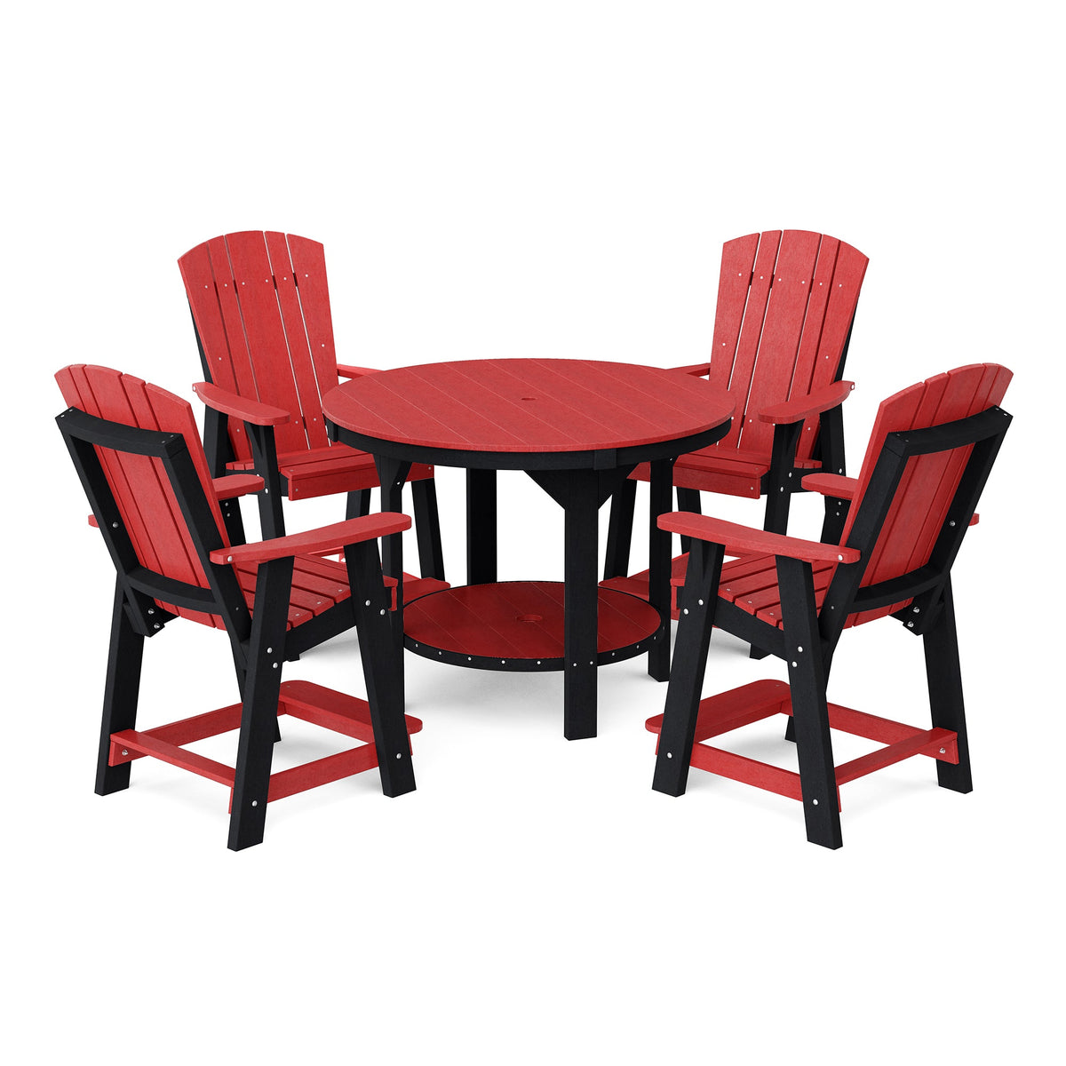 Heritage 5-Piece 48" Pub Counter Set Dining Set
