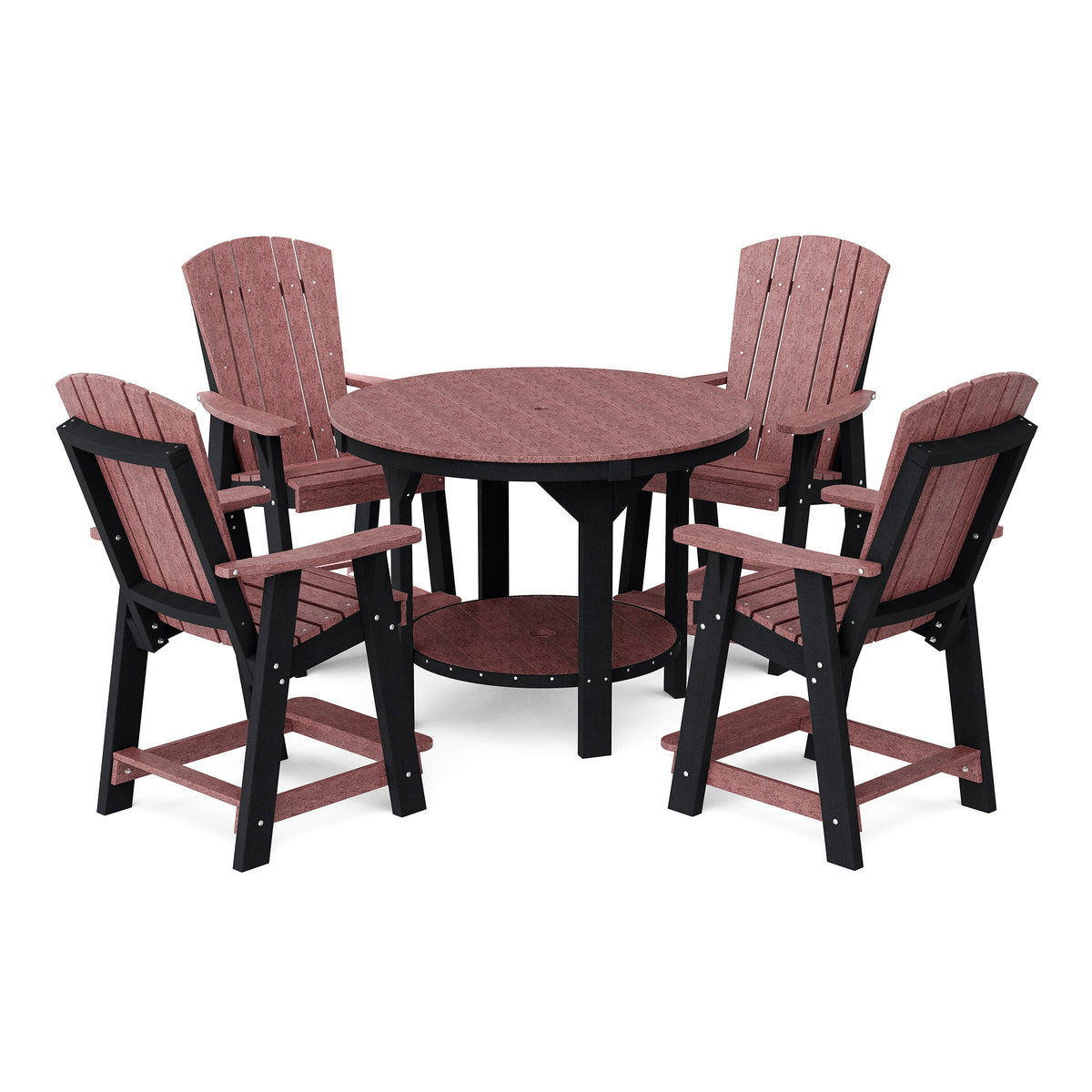 Heritage 5-Piece 48" Pub Counter Set Dining Set