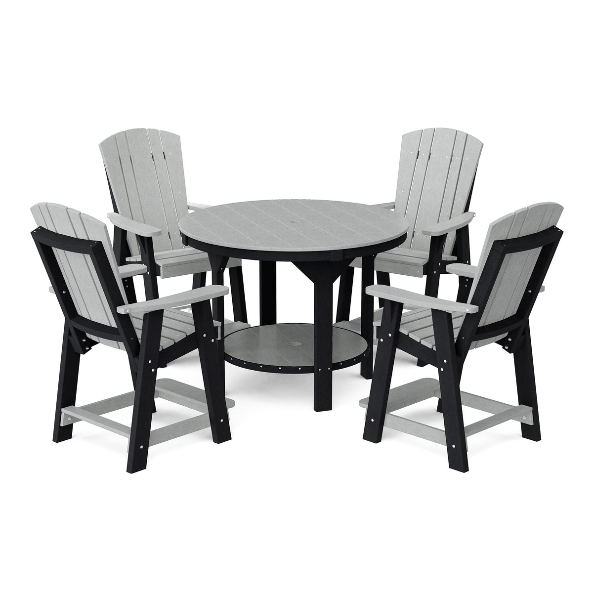 Heritage 5-Piece 48" Pub Counter Set Dining Set