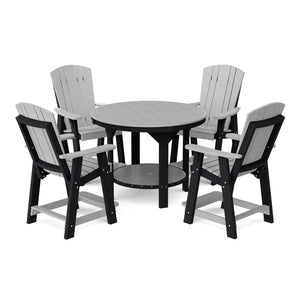 Heritage 5-Piece 48" Pub Counter Set Dining Set