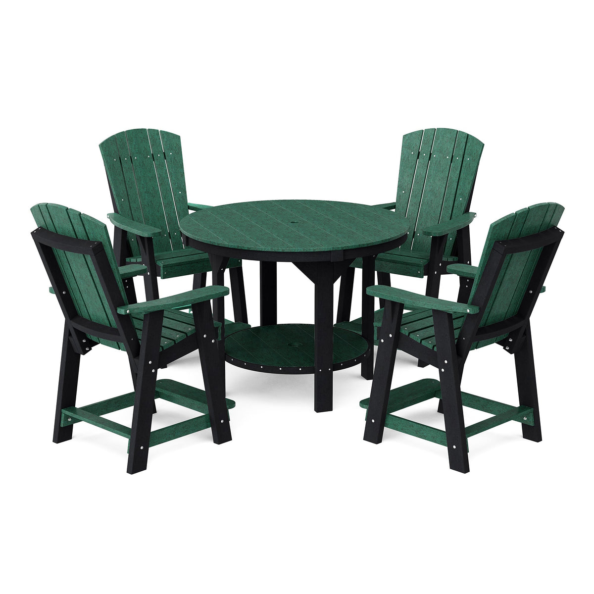 Heritage 5-Piece 48" Pub Counter Set Dining Set