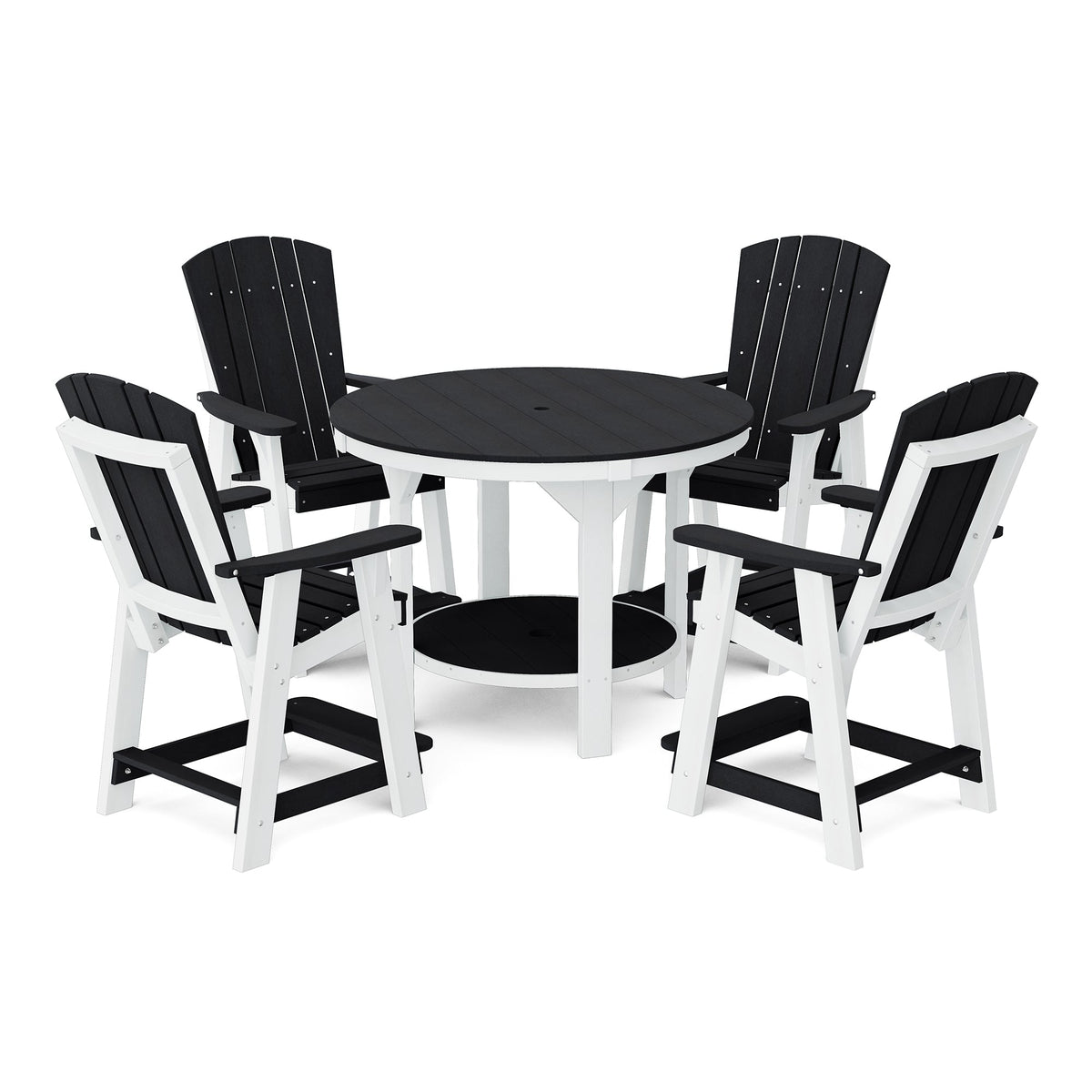 Heritage 5-Piece 48" Pub Counter Set Dining Set