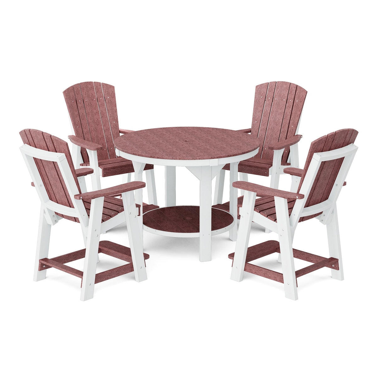 Heritage 5-Piece 48" Pub Counter Set Dining Set