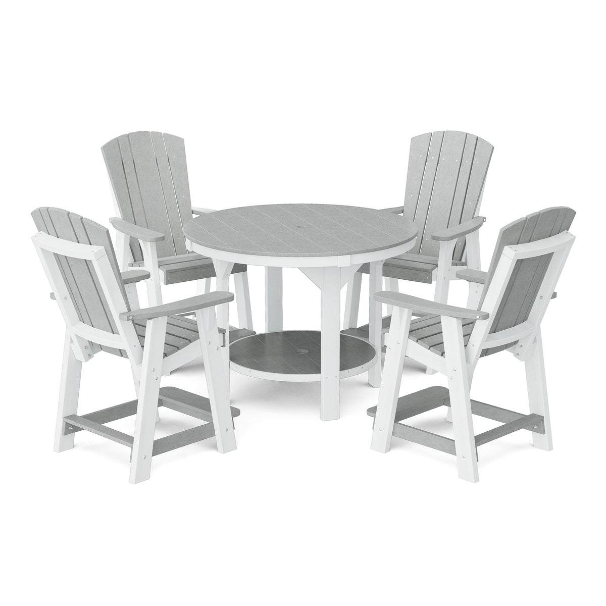 Heritage 5-Piece 48" Pub Counter Set Dining Set