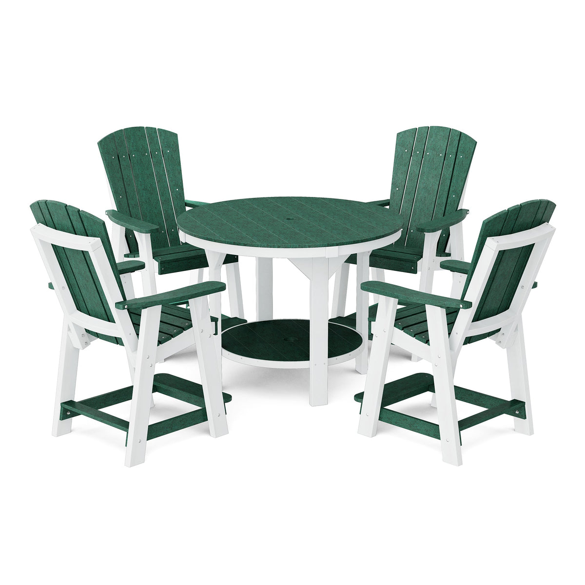 Heritage 5-Piece 48" Pub Counter Set Dining Set