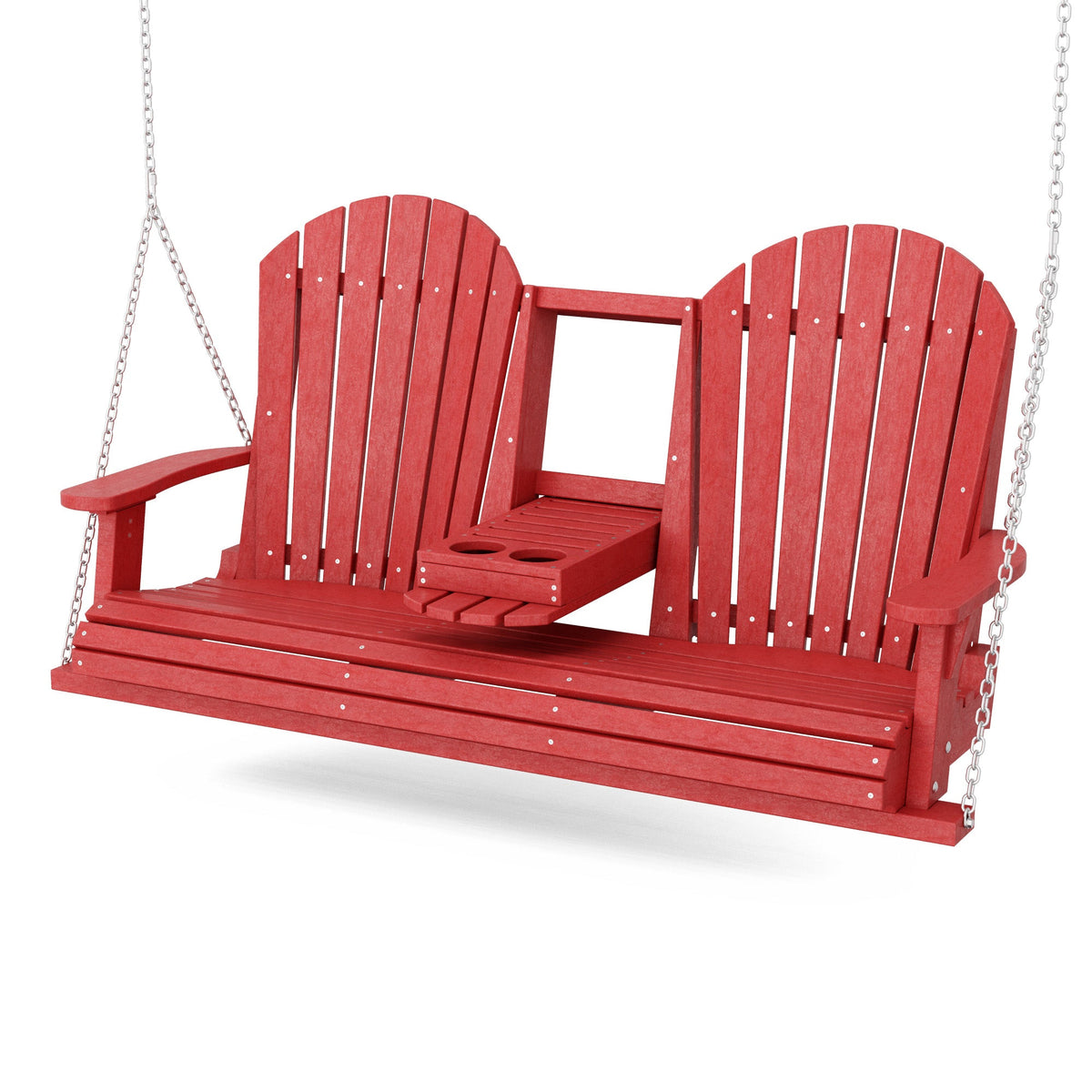 Heritage 5' Swing With Console Porch Swing